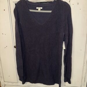 Medium Good Threads‎ V Neck Sweater Black New!